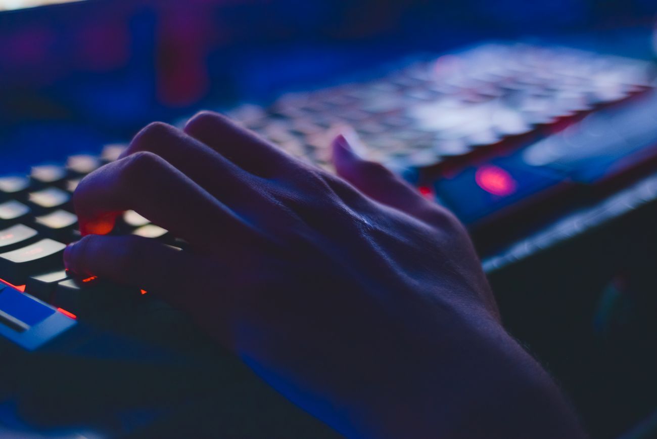 Driving a machine remotely from the keyboard