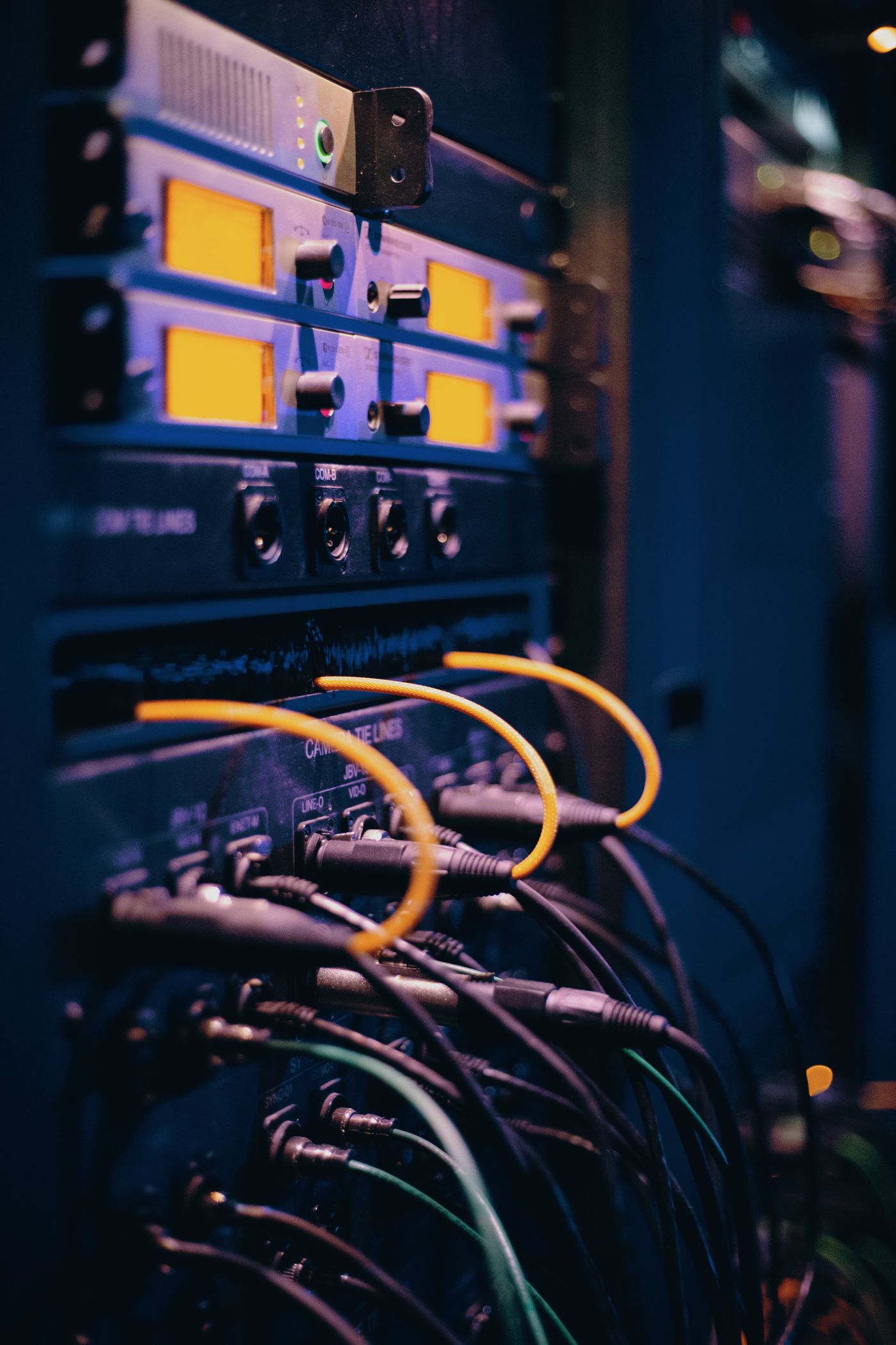 Data center representing files, secrets and logs